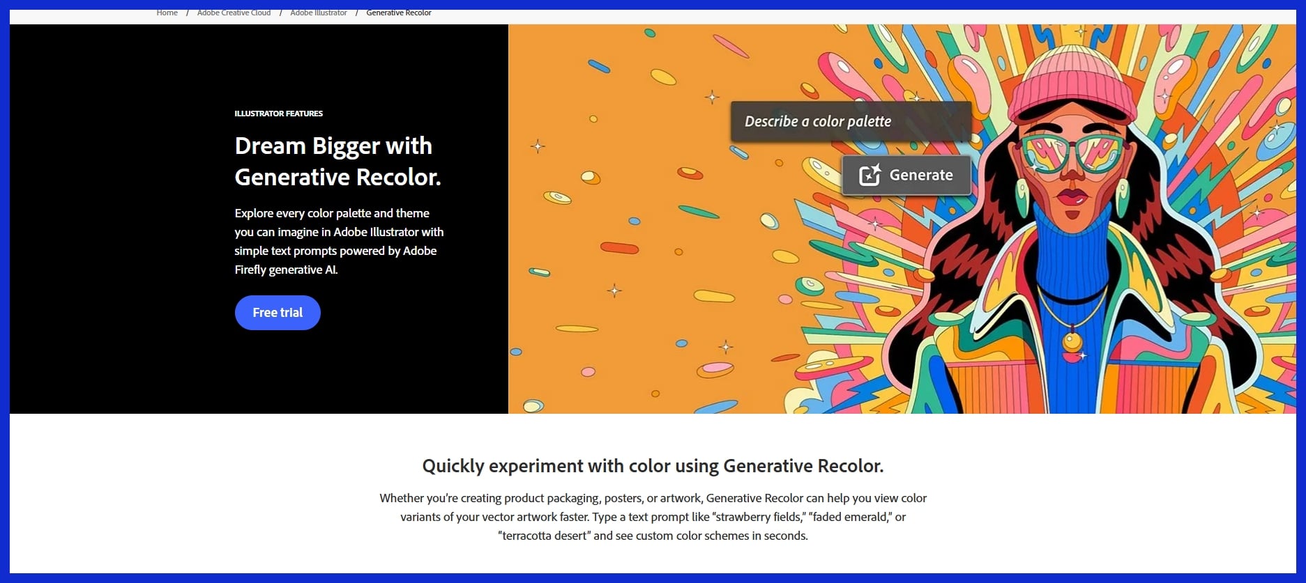 Illustrator's Generative Recolor