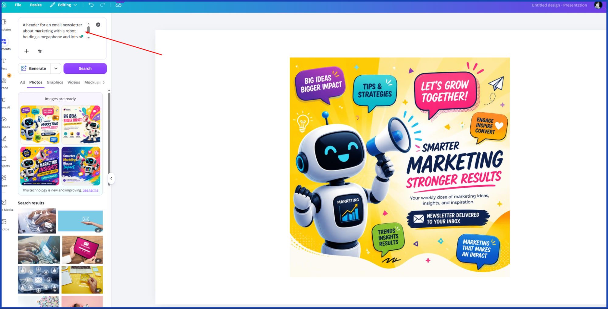  The Email Campaign Header
