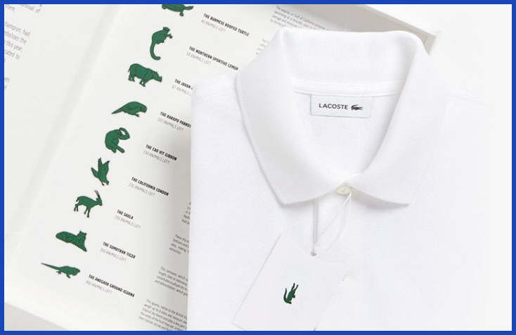 Lacoste’s "Save Our Species" (Logo Replacement) 