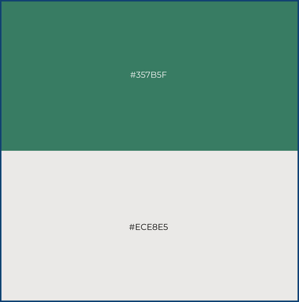 Dark Sea Green & Abstract White