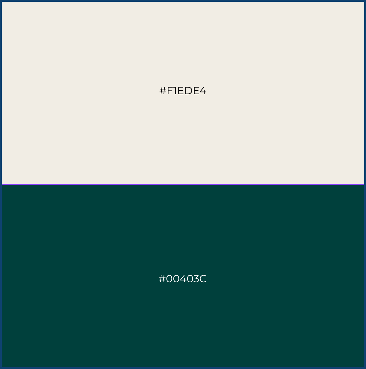 Deep Teal & Pearl