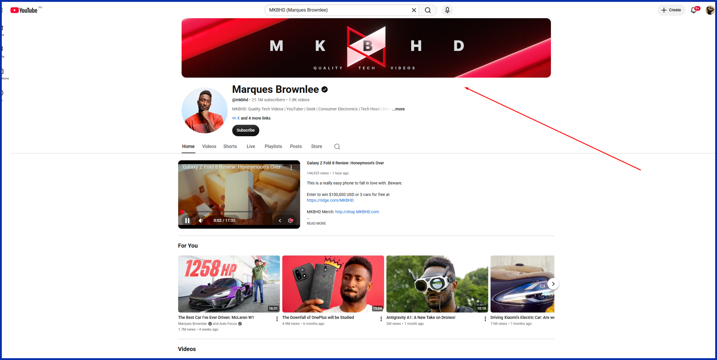 MKBHD (Marques Brownlee) 