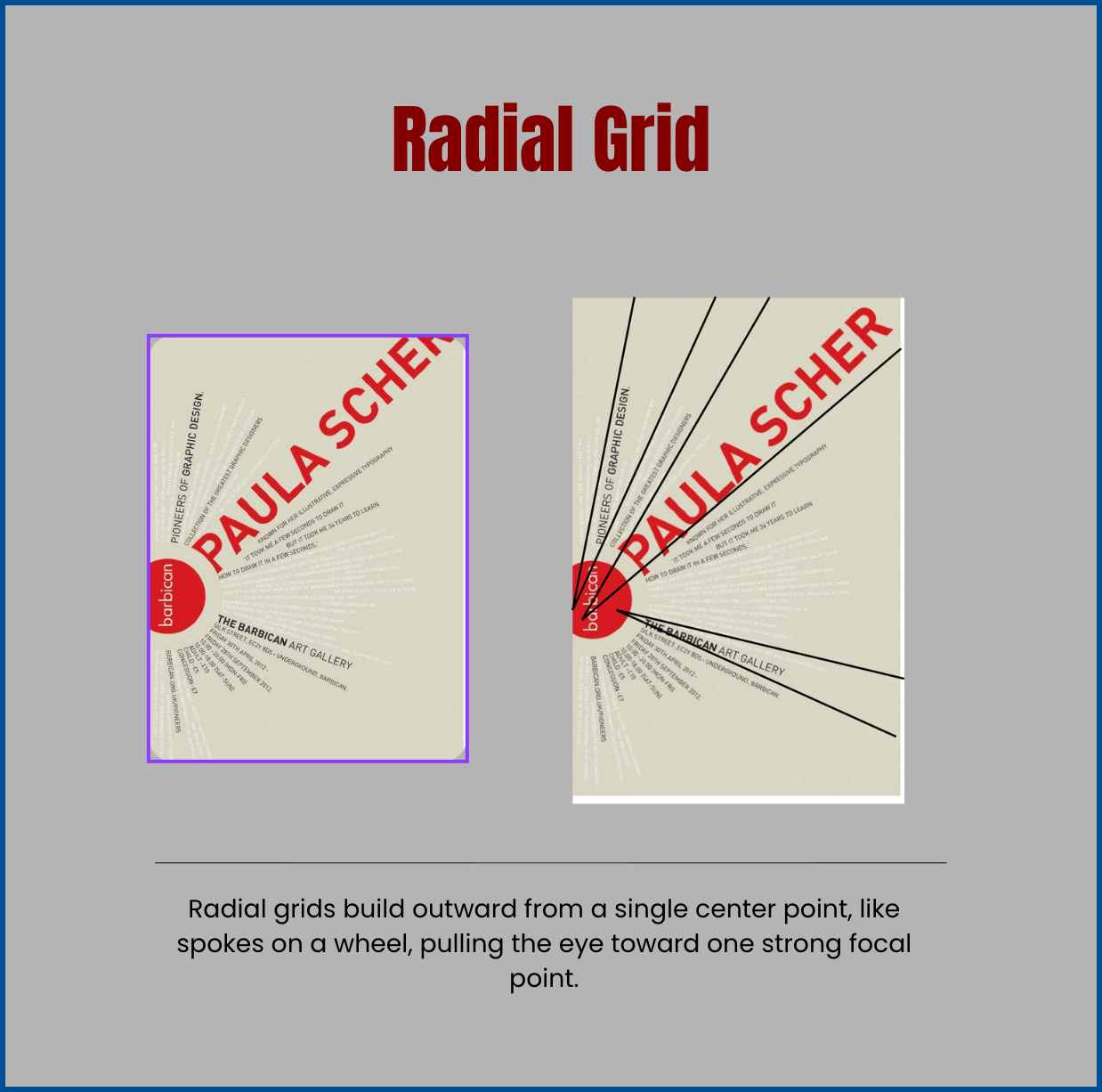 The Radial Grid
