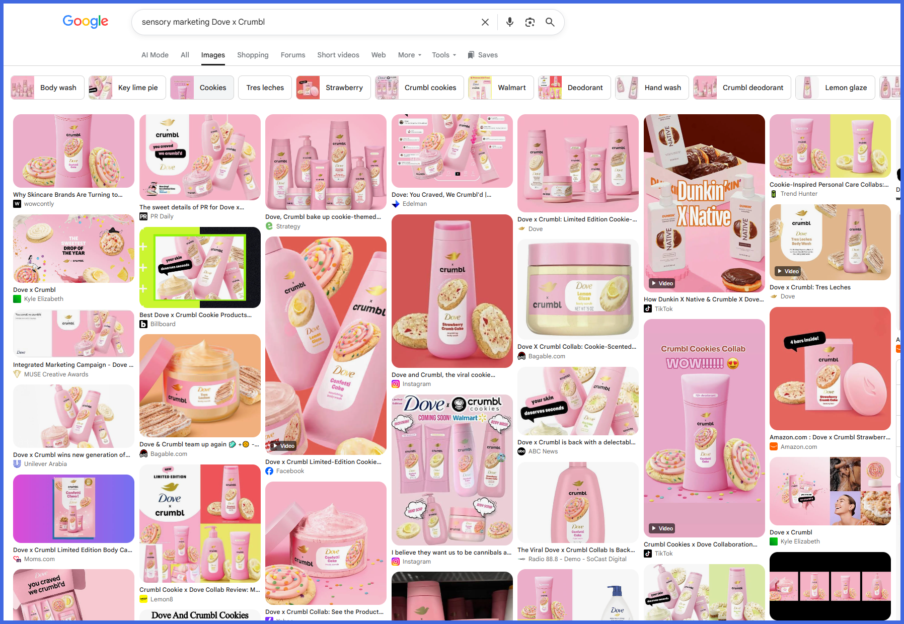 Dove x Crumbl: Make People Smell It 